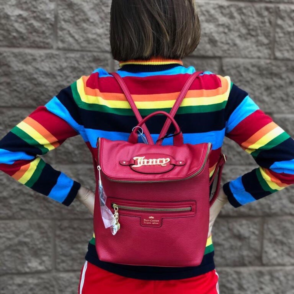 RED JUICY COUTURE BACKPACK